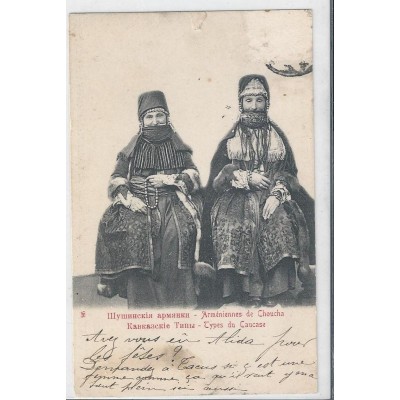 Types du Caucase - Arméniennes de Choucha